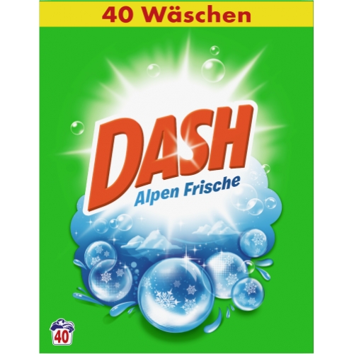 Dash Pulver Regulär Alpenfrische
