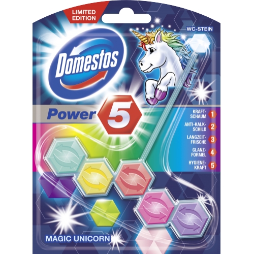 Domestos Power WC Stein Magic Unicorn Domestos Power WC Stein Magic Unicorn