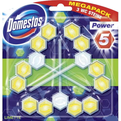 Domestos Power 5 Limette Megapack