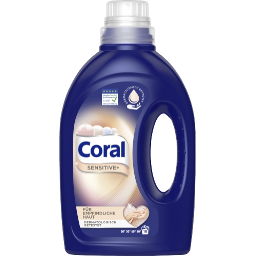 Coral Sensitive+ Waschmittel