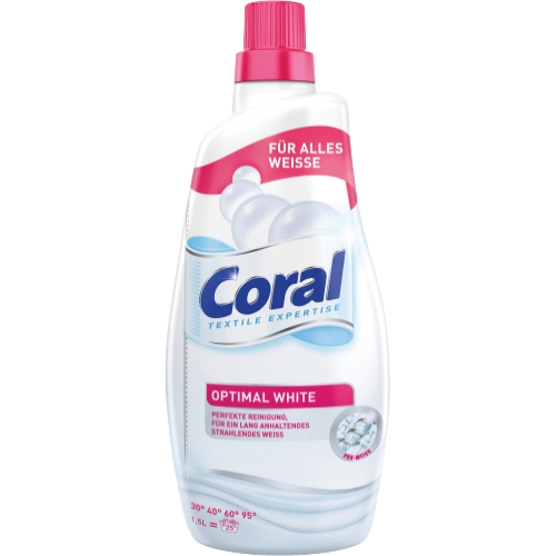 Coral Flüssigwaschmittel Optimal White
