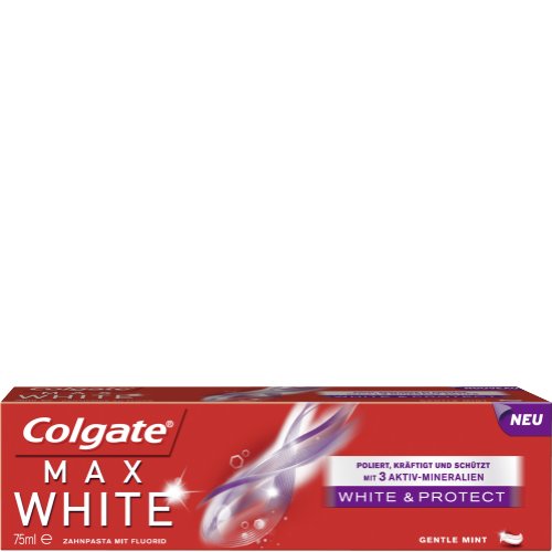 Colgate Zahncreme Max White White&Protect