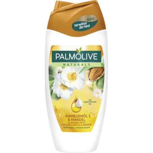 Palmolive Duschgel Mandel – 500 Ml, Pflegend & Mit Sanftem Duft Für Die Tägliche Dusche