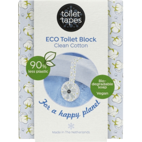 toilet tapes ECO WC-Stein Toilet Block Clean Cotton