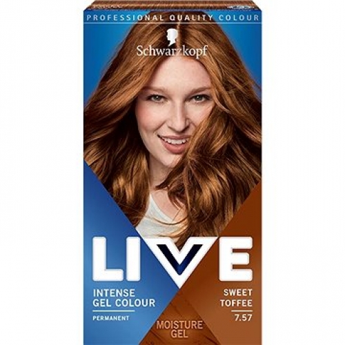 Schwarzkopf Live IntenseColour Haarfarbe 7.57 Sweet Toffee Schwarzkopf Live IntenseColour Haarfarbe 7.57 Sweet Toffee