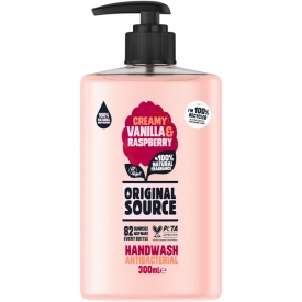 Original Source Creamy Vanilla & Raspberry Hand Wash  Original Source Creamy Vanilla & Raspberry Hand Wash