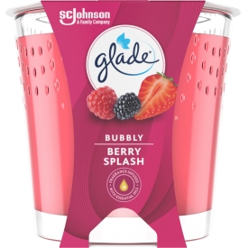 Glade Duftkerze im Glas Bubbly Berry Splash 129g