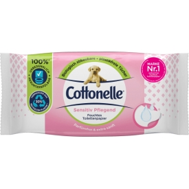 Cottonelle Feuchtes Toilettenpapier Sensitiv Pflegend