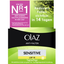 Olaz Anti-Falten Sensitive Tagespflege mit LSF 15 Olaz Anti-Falten Sensitive Tagespflege mit LSF 15