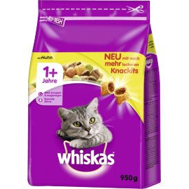 Whiskas Katzenfutter 1  mit Huhn Trockenfutter