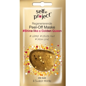 Selfie Project Maske Peel-Off Shine like a Golden Queen