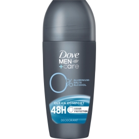 Dove Men+Care Deo Roll-On Clean Comfort 0% Aluminium