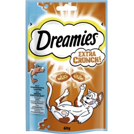 Dreamies Katzensnack Extra Crunch Lachs