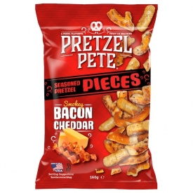 Pretzel Pete Pretzel Pieces Smokey Bacon Cheddar