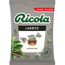 Ricola Lakritz ohne Zucker