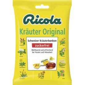 Ricola Schweizer Kräuterbonbons zuckerfrei