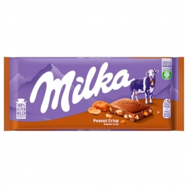 Milka Erdnuss Crisp