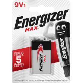 Energizer Batterie Max 9Volt Alkali-Mangan