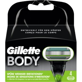 Gillette Rasierklingen Body