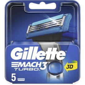 Gillette Mach3 Turbo 3D Rasierklingen