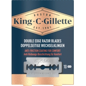 King C. Gillette Rasierklingen, Double Edge für Rasierhobel