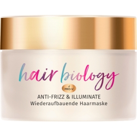 hair biology Haarkur Anti-Frizz & Illuminate Maske