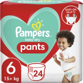 Pampers Pants Baby Dry, Größe 6 Extra Large, 15+kg, Einzelpack
