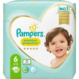 Pampers Windeln Premium Protection Gr.6 Extra Large, 13-18kg Einzelpack
