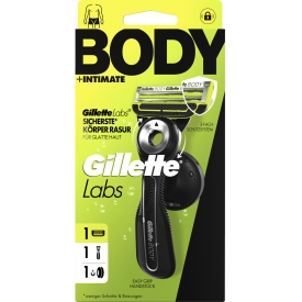 Gillette Rasierer, Labs Body & Intimate