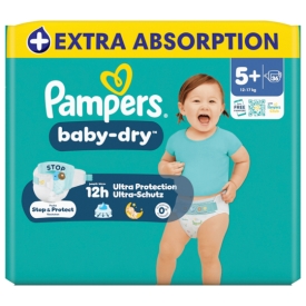 Pampers Baby-Dry Windeln Gr.5+ 12-17kg