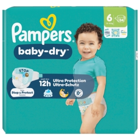 Pampers Baby-Dry Windeln Gr.6 Extra Large 13-18kg