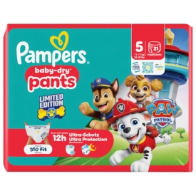 Pampers Baby-Dry Windeln Pants Paw Patrol Gr.5 11-15kg