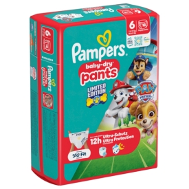 Pampers Baby-Dry Windeln Pants Paw Patrol Gr.6 13-19kg