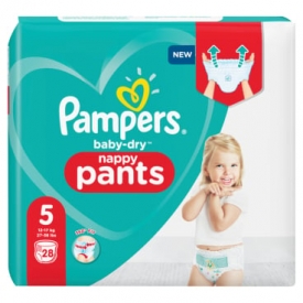 Pampers Baby Dry Pants Gr.5 Junior