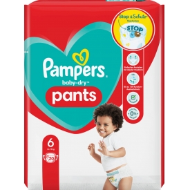 Pampers Baby Dry Pants Gr. 6 XL15+KG