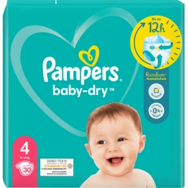 Pampers Windeln Baby Dry Gr.4 Maxi, 9-14 kg, Einzelpack