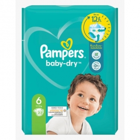 Pampers Windeln Baby Dry Gr.6 Extra Large, 13-18 kg, Einzelpack