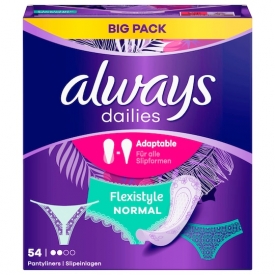 Always Always Daily Fresh Slipeinlagen Flexistyle Normal ohne Duft Big Pack