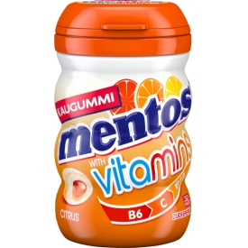 Mentos ohne Zucker - Vitamine in Citrus-Geschmack