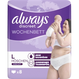 Always Wochenbett Pants discreet Postpartum, Gr. L