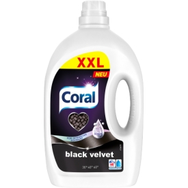 Coral Flüssigwaschmittel Black Velvet 3 Liter XXL