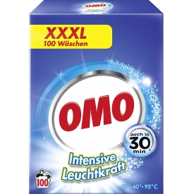 Omo Flüssigwaschmittel XXXL mit Leuchtkraft-Booster 5L