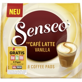 Senseo Cafe Latte Vanilla 8 Stück