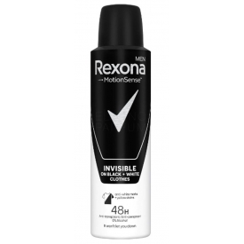 Rexona Men  Deospray Invisible Black & White