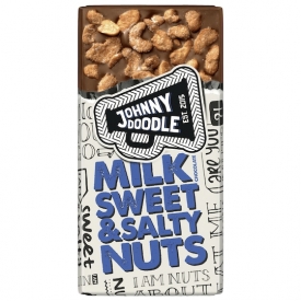 Johnny Doodle Johnny Doodle Milchschokolade mit süßen und salzigen Nüssen
