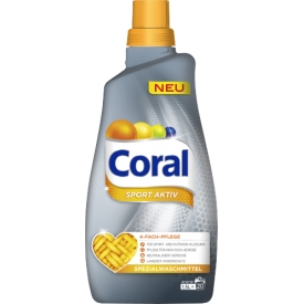 Coral Feinwaschmittel Sport Aktiv flüssig
