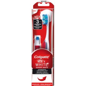 Colgate Max White Expert White Zahnbürste mit integrierten Whitening-Stift