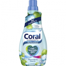 Coral Colorwaschmittel Dufterlebnis Wasserlilie & Limette 1,15l