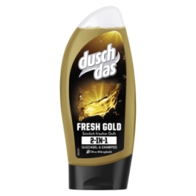 Duschdas Fresh Gold 2in1 Duschgel und Shampoo sinnlich frisch