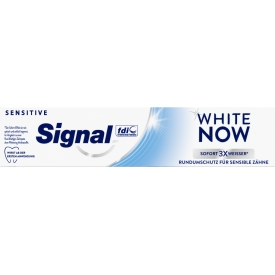 Signal Zahnpasta White Now Sensitive